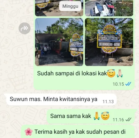 Pengiriman Papan Bunga Duka Juwana