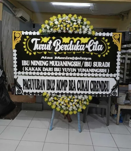 Papan Bunga Duka Juwana