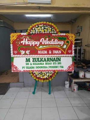 Papan Bunga di Juwana